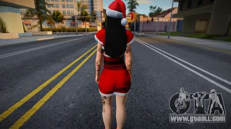 Christmas girl 931 v2 for GTA San Andreas