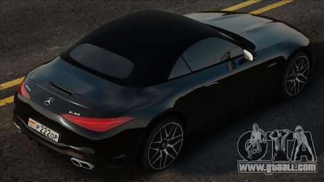 Mercedes-Benz SL63 AMG 2022 Black for GTA San Andreas