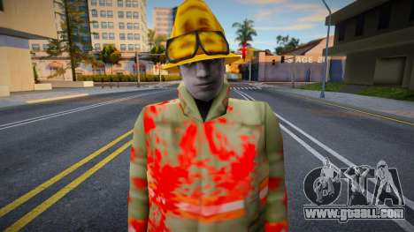 Lafd1 Zombie for GTA San Andreas