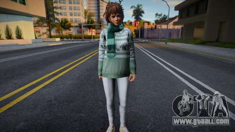 Hitomi - Christmas Sweater Leggings v2 for GTA San Andreas