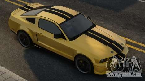 Ford Mustang GT 2005 Yellow for GTA San Andreas