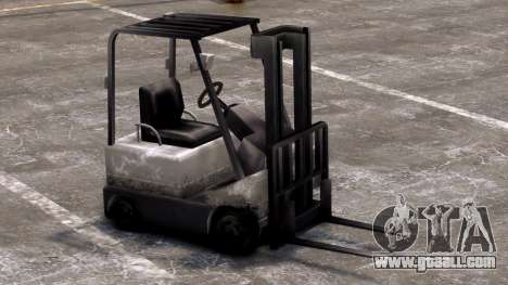 GTA SA Forklift for GTA 4