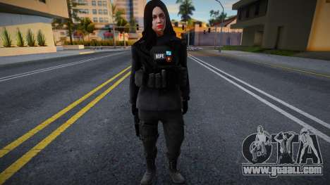 Police Girl for GTA San Andreas