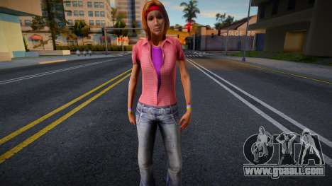 Euro Truck Simulator - Skin Women for GTA San Andreas