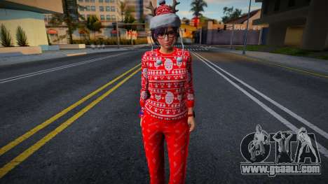 Nagisa - Christmas Winter Wonder Pijama v3 for GTA San Andreas