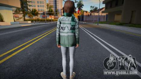 Hitomi - Christmas Sweater Leggings v1 for GTA San Andreas