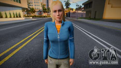 Young girl in KR style 1 for GTA San Andreas