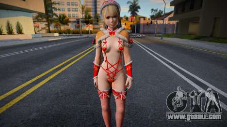 Marie Rose Christmas Bikini for GTA San Andreas