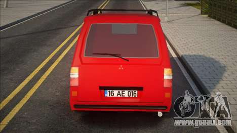 Mitsubishi L300 [Red] for GTA San Andreas
