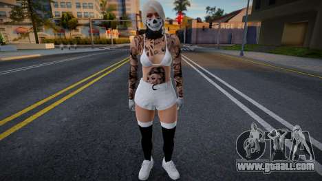 SKIN FEMININA PVP B4NDID4 for GTA San Andreas