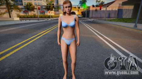 Beach girl in KR style 3 for GTA San Andreas