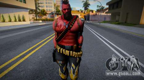 Flame Guy Rhino de Battle Carnival for GTA San Andreas