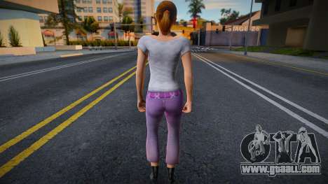 Young girl in KR style 4 for GTA San Andreas