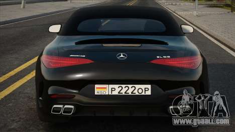Mercedes-Benz SL63 AMG 2022 Black for GTA San Andreas
