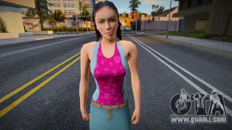 Asian Girl in KR Style for GTA San Andreas