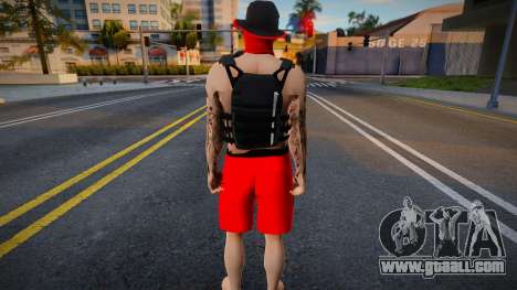 Gengsta Man Skin 1 for GTA San Andreas