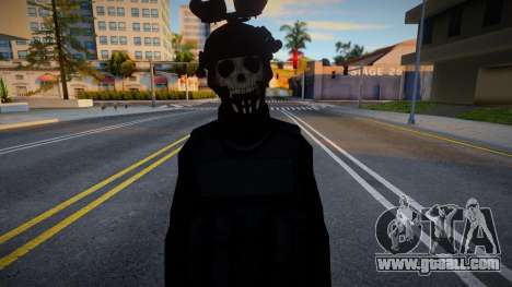 Swat (mask Ghost) for GTA San Andreas