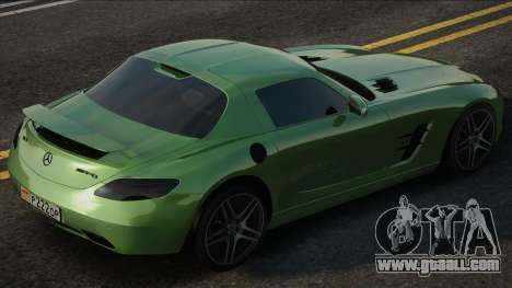 Mercedes-Benz SLS AMG [Green] for GTA San Andreas