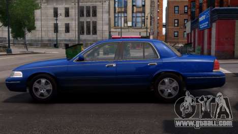 Ford Crown Victoria LX 1999 [Blue] for GTA 4