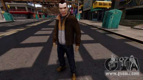 Nico Infected Hair for GTA 4