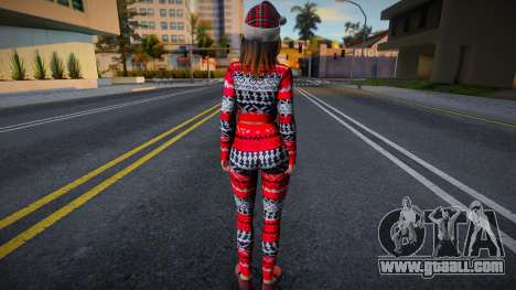 DOAXVV Nanami - Christmas Clothes Set v2 for GTA San Andreas
