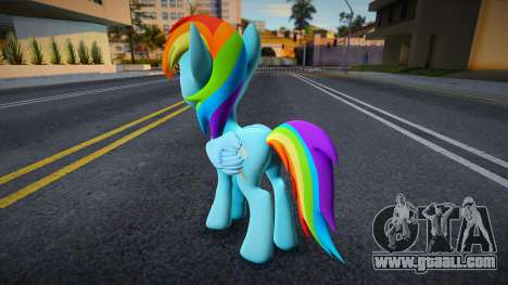 Rainbow Dash New HD for GTA San Andreas