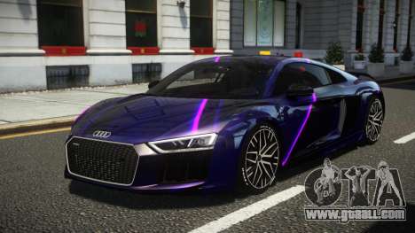 Audi R8 V10 E-Style S2 for GTA 4