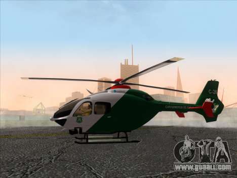 Helicopter of the Carabineros de Chile for GTA San Andreas