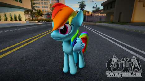 Rainbow Dash New HD for GTA San Andreas
