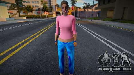 Lucia Low Poly for GTA San Andreas