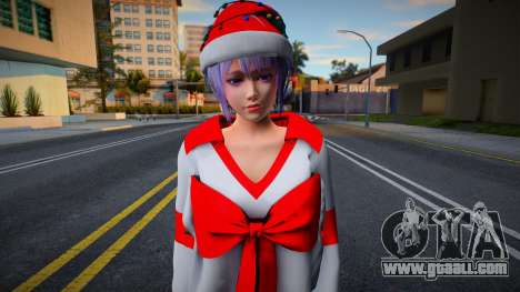 Shizuku - Christmas Present Sweater Dress v1 for GTA San Andreas