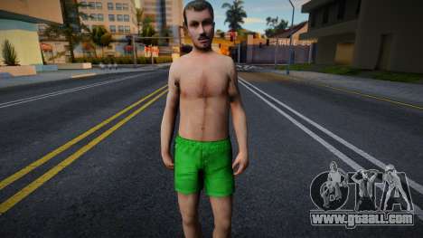 Beach Man In KR Style 3 for GTA San Andreas