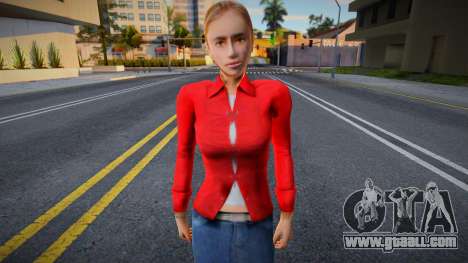 Ordinary woman in KR style 7 for GTA San Andreas