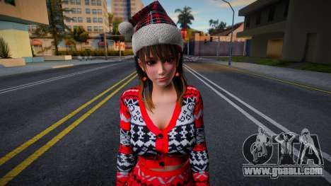 DOAXVV Nanami - Christmas Clothes Set v1 for GTA San Andreas