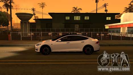 Tesla Model S (YuceL) for GTA San Andreas