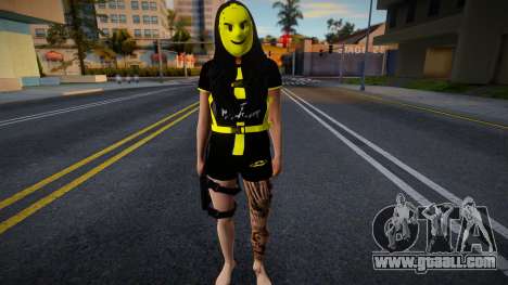 Girl Milicia for GTA San Andreas