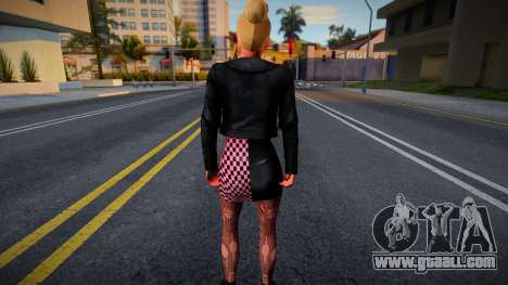 Fashionable Blonde 2 for GTA San Andreas