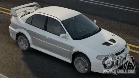 Mitsubishi Lancer Evolution lX White for GTA San Andreas