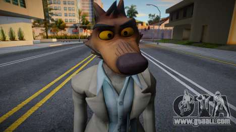 Mr Wolf (The Bad Guys) Skin for GTA San Andreas