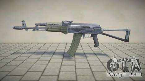 AKM 74 2U assault rifle for GTA San Andreas