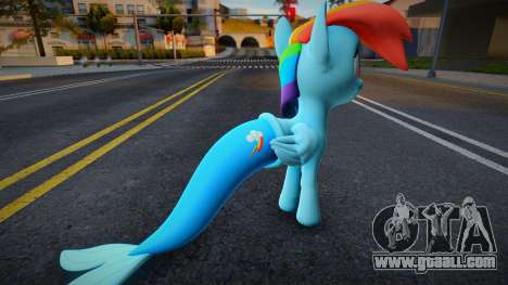Rainbow Dash Mermaid for GTA San Andreas