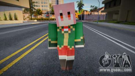 Hikayu Hoshikawa (Re:Creators) Minecraft for GTA San Andreas