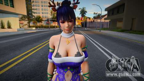 DOAXVV Nyotengu - Sweet Merry Night v2 for GTA San Andreas