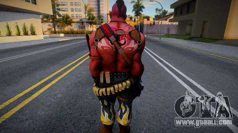 Flame Guy Rhino de Battle Carnival for GTA San Andreas