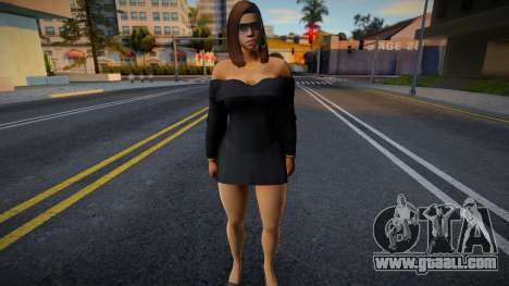 GTA VI - Lucia Off The Shoulder Fitted Dress v2 for GTA San Andreas