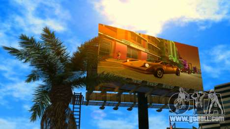 Vice City Definitive Edition Billboard for GTA Vice City