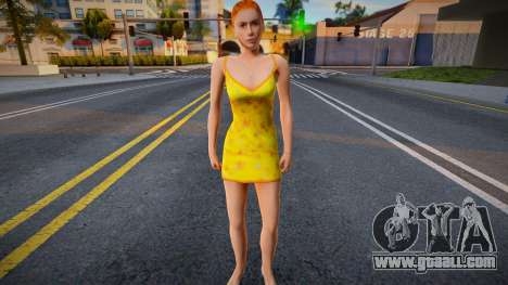 Girl in dress style KR 1 for GTA San Andreas