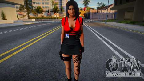 Skin Girl FBI v2 for GTA San Andreas