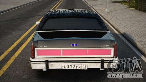 Lincoln Town Car 1986 Black for GTA San Andreas