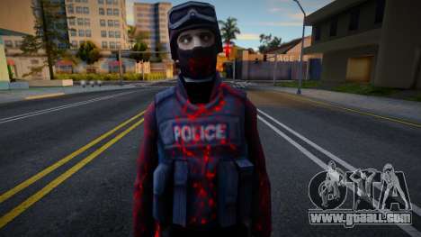 Swat Zombie for GTA San Andreas